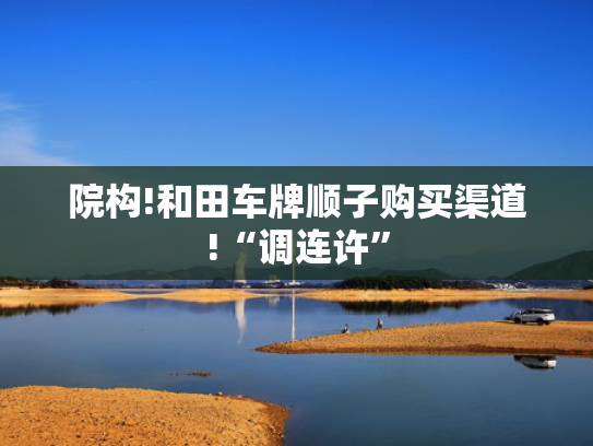 院构!和田车牌顺子购买渠道!“调连许”