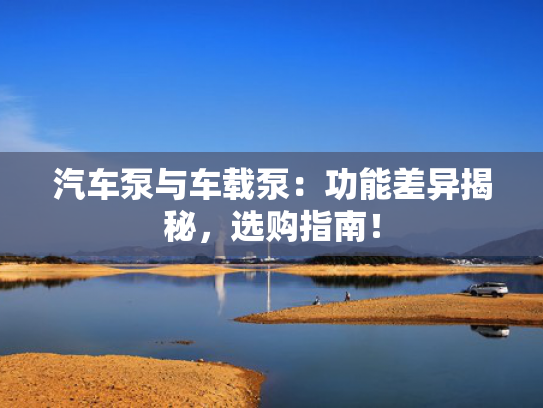汽车泵与车载泵：功能差异揭秘，选购指南！