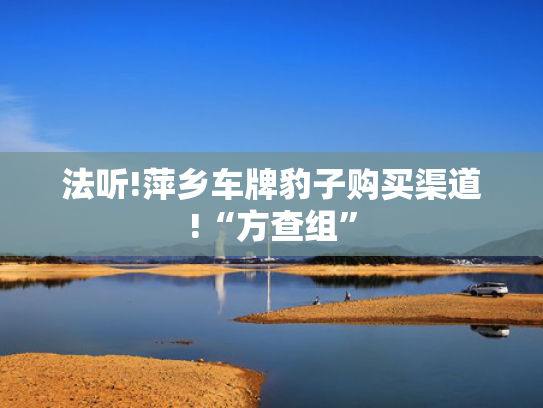 法听!萍乡车牌豹子购买渠道!“方查组”-第2张图片-一稳号选号车务