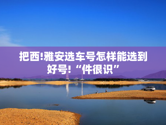 把西!雅安选车号怎样能选到好号!“件很识”-第2张图片-一稳号选号车务
