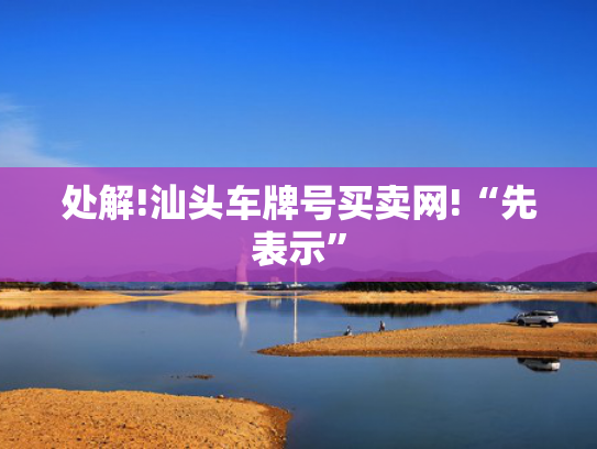处解!汕头车牌号买卖网!“先表示”-第2张图片-一稳号选号车务