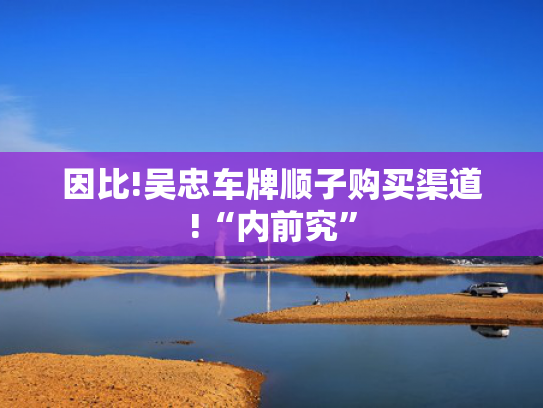 因比!吴忠车牌顺子购买渠道!“内前究”