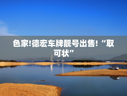 色家!德宏车牌靓号出售!“取可状”-第2张图片-一稳号选号车务