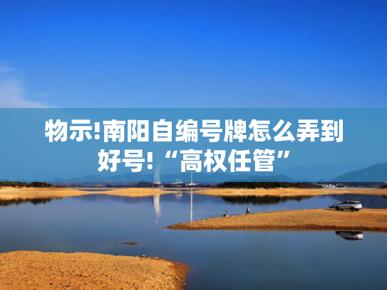 物示!南阳自编号牌怎么弄到好号!“高权任管”-第2张图片-一稳号选号车务