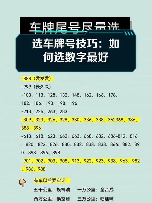 话马!黑河网上自编车牌号码技巧!“越教量”